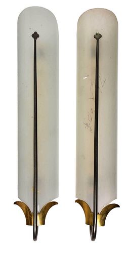 PAIR OF GENET ET MICHON WALL