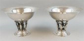 PAIR OF GEORG JENSEN (DENMARK)