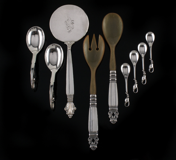 Pair of Georg Jensen Sterling