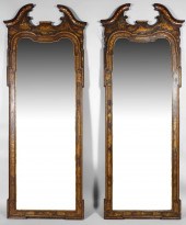 PAIR OF GEORGE I JAPANNED PIER