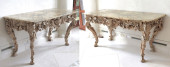 PAIR OF GEORGE II CARVED PINE