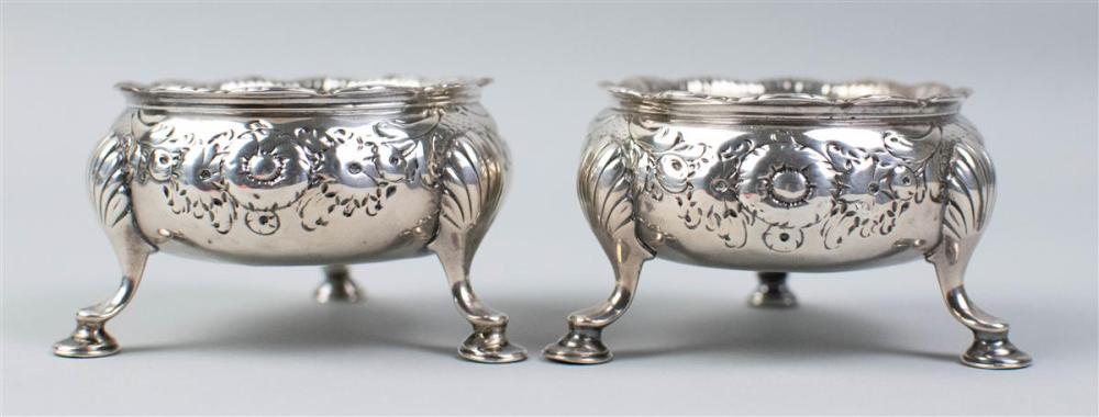 PAIR OF GEORGE II ENGLISH SILVER