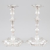 Pair of George II Scottish Sil