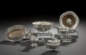Pair of George II Sterling Sil