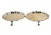 PAIR OF GEORGE II STERLING SAL