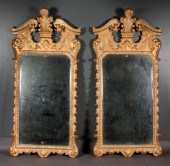 Pair of George II style gilt b