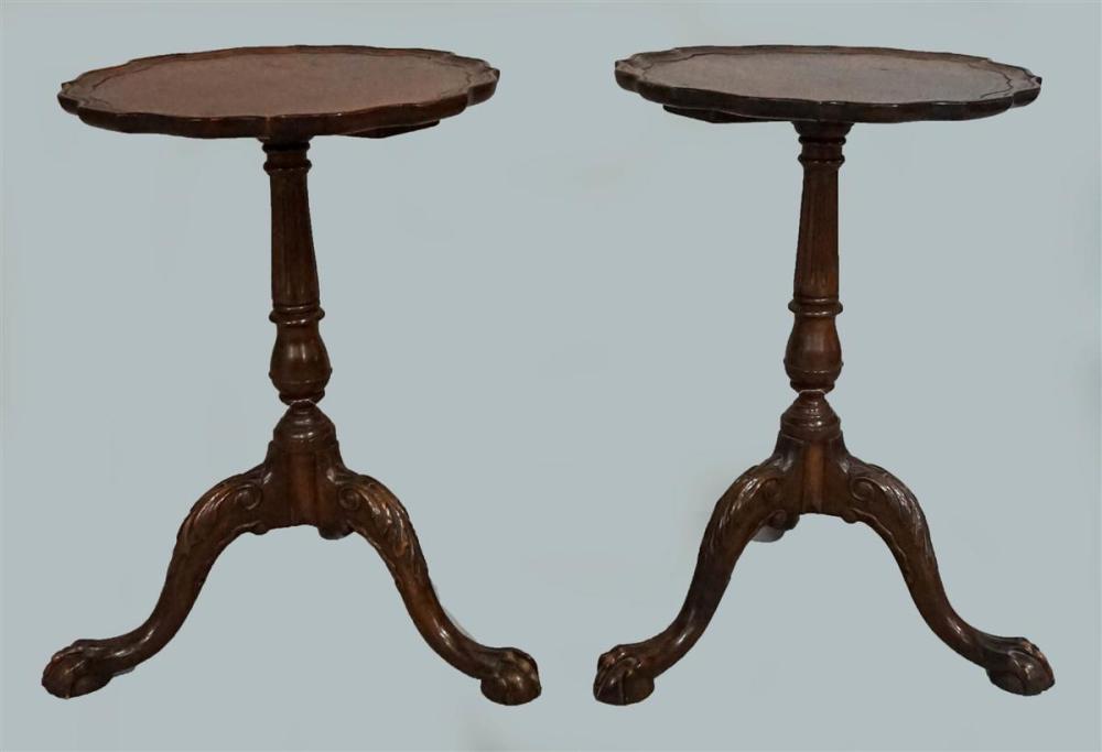 PAIR OF GEORGE II STYLE MAHOGANY