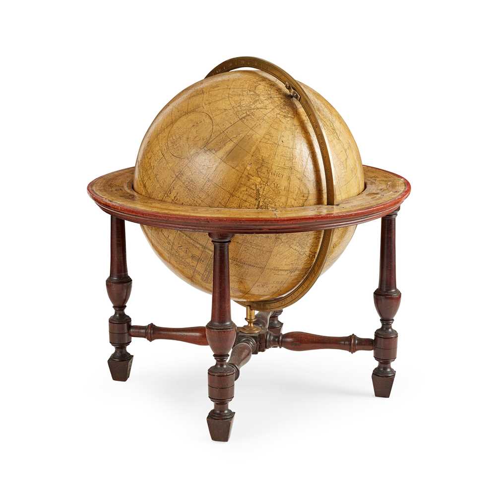 PAIR OF GEORGE III 9 INCH CELESTIAL