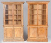 PAIR OF GEORGE III CARVED PINE
