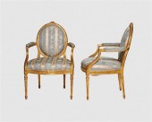 PAIR OF GEORGE III CARVED GILT