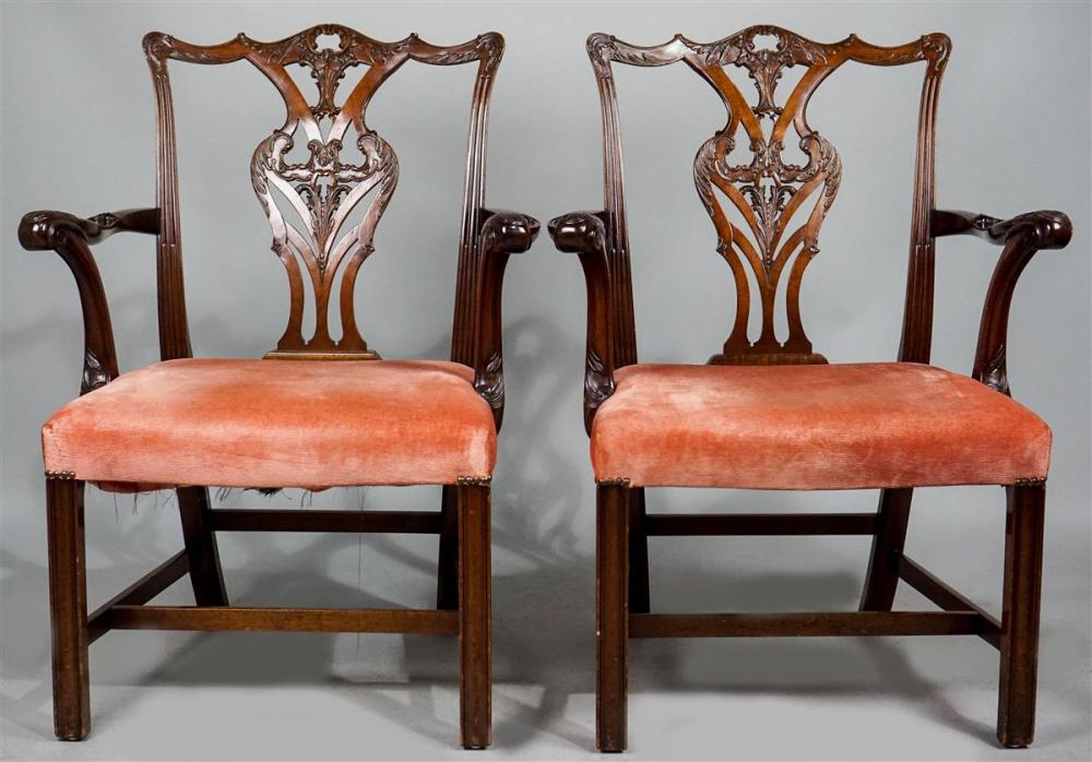 PAIR OF GEORGE III CHIPPENDALE
