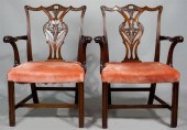 PAIR OF GEORGE III CHIPPENDALE