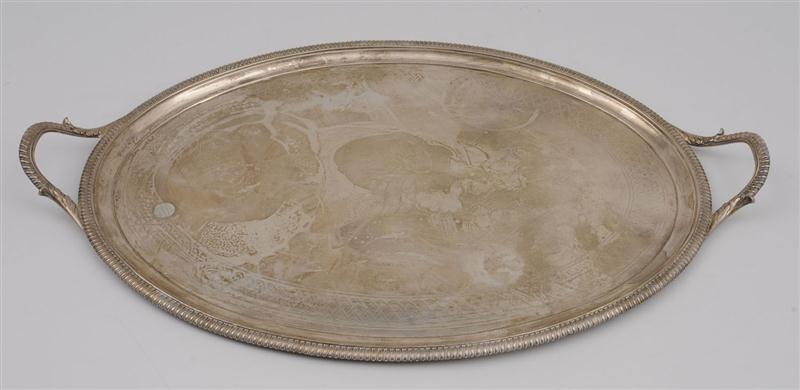 PAIR OF GEORGE III CRESTED