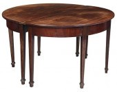 PAIR OF GEORGE III FIGURED MAH