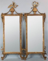PAIR OF GEORGE III GILTWOOD PI