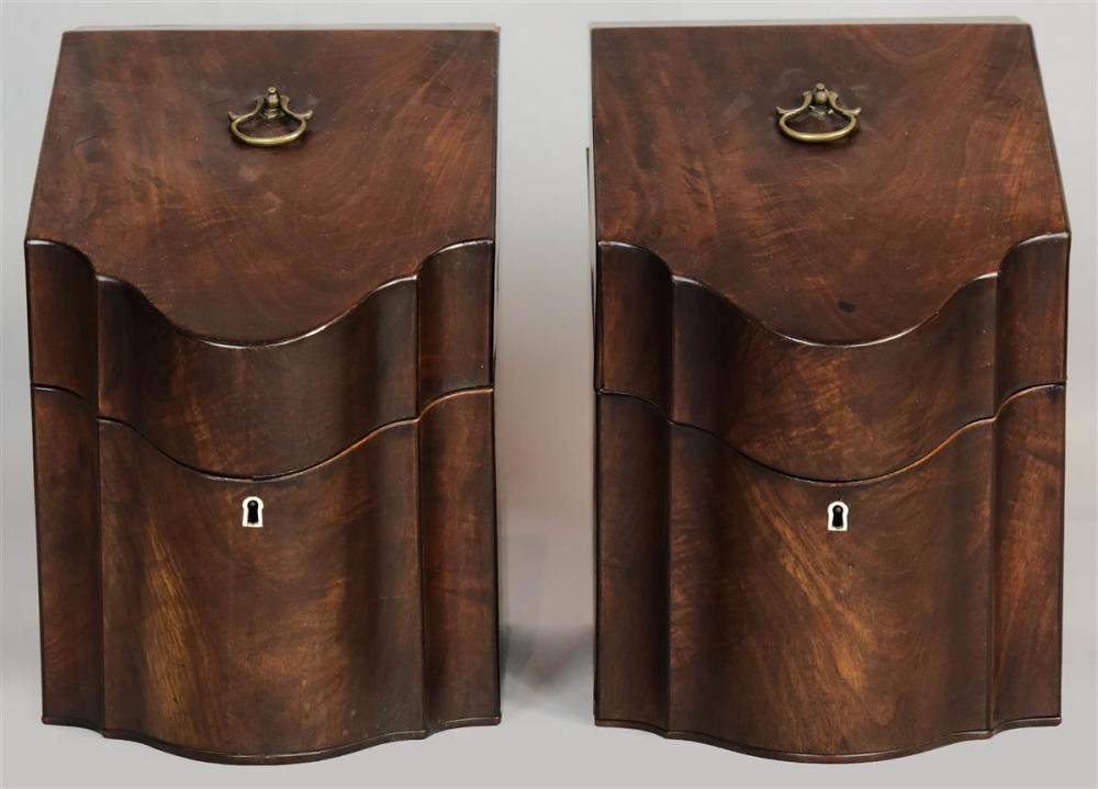 PAIR OF GEORGE III INLAID