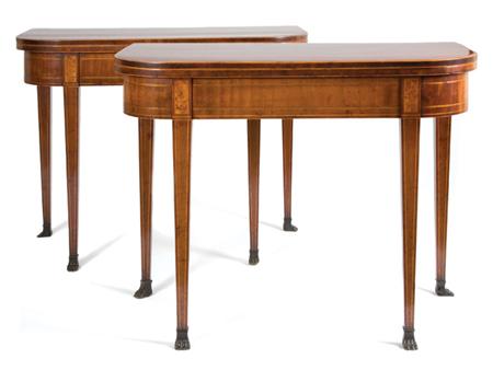 Pair of George III Inlaid