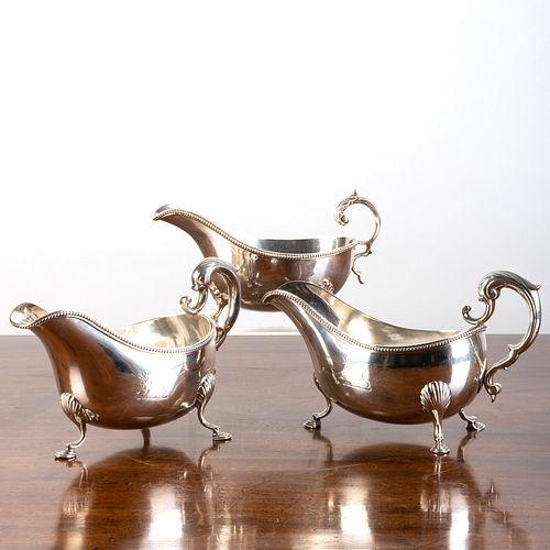 PAIR OF GEORGE III IRISH SILVER