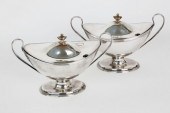 PAIR OF GEORGE III OLD SHEFFIE