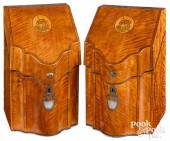 PAIR OF GEORGE III SATINWOOD K