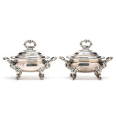 PAIR OF GEORGE III SHEFFIELD S