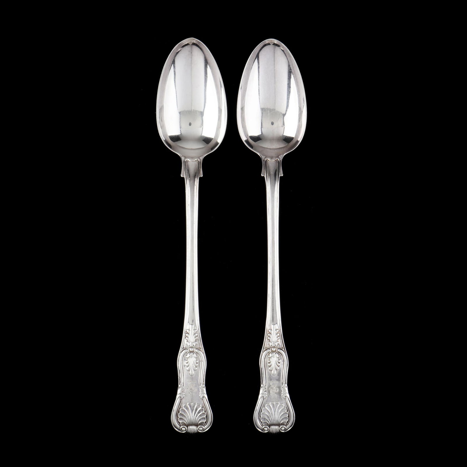 PAIR OF GEORGE III SILVER
