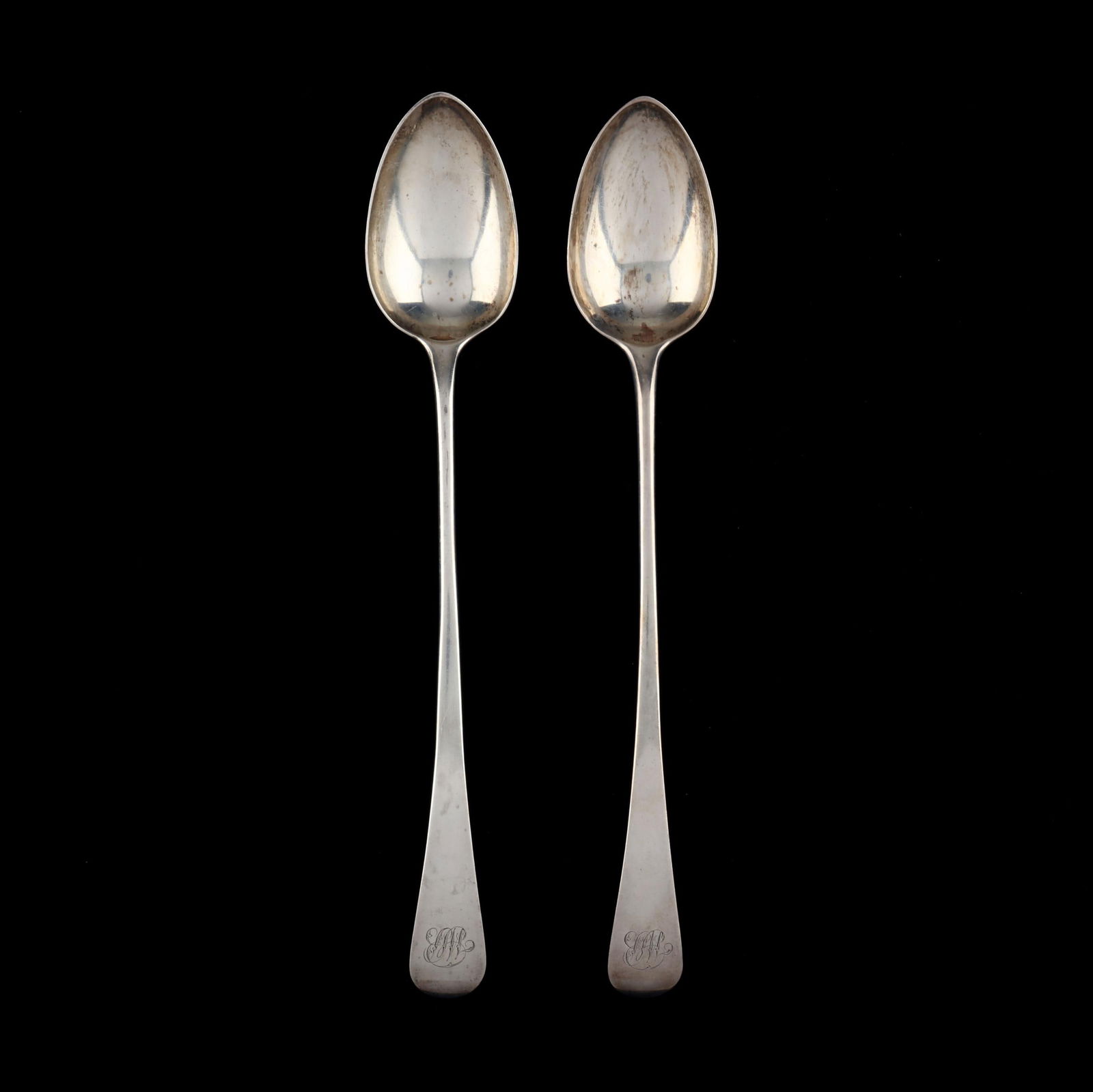 PAIR OF GEORGE III SILVER