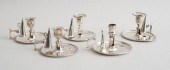 PAIR OF GEORGE III SILVER CHAM