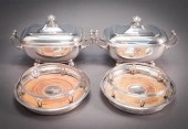 PAIR OF GEORGE III STERLING CO