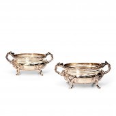 PAIR OF GEORGE III STERLING SI
