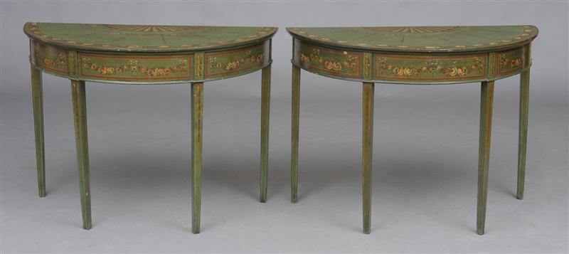 PAIR OF GEORGE III STYLE