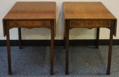 PAIR OF GEORGE III STYLE CROSS