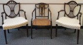 PAIR OF GEORGE III STYLE MAHOG