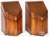 PAIR OF GEORGE III STYLE MAHOG