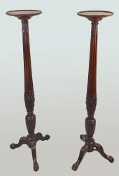 PAIR OF GEORGE III STYLE MAHOG
