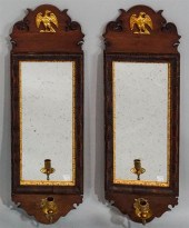 PAIR OF GEORGE III STYLE BRASS