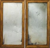 PAIR OF GEORGE III STYLE GILTW