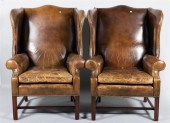 PAIR OF GEORGE III STYLE BRASS