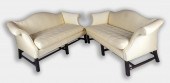 PAIR OF GEORGE III STYLE CAMEL