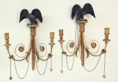 PAIR OF GEORGE III STYLE EBONI