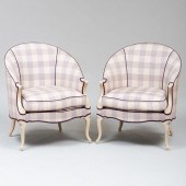 PAIR OF GEORGE III STYLE PAINT