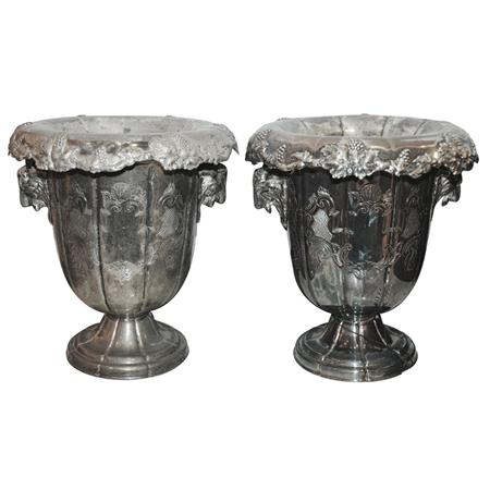 Pair of George III Style Silver