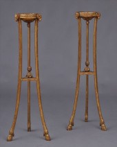 PAIR OF GEORGE III-STYLE CARVE
