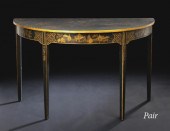 Pair of George III-Style Eboni