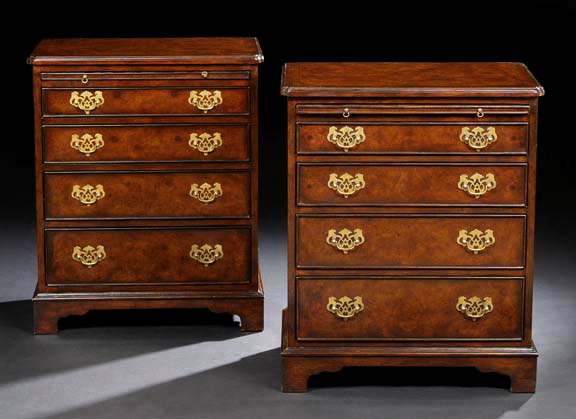 Pair of George III-Style Mahogany