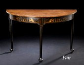 Pair of George III-Style Mahog