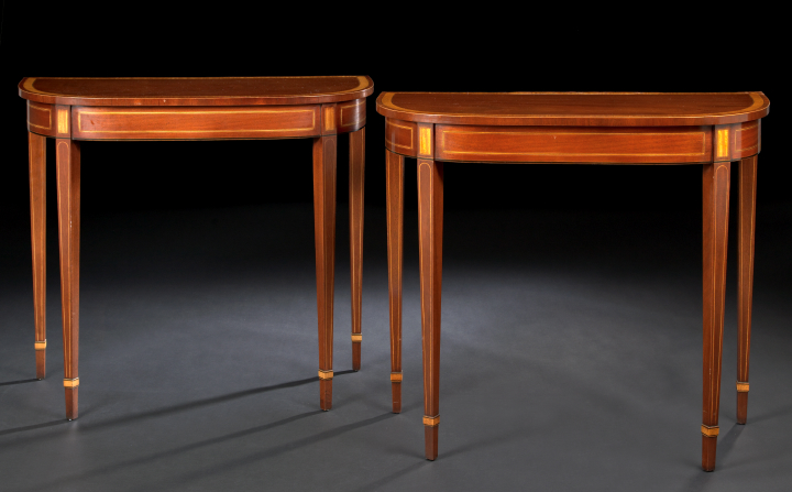 Pair of George III-Style Mahogany