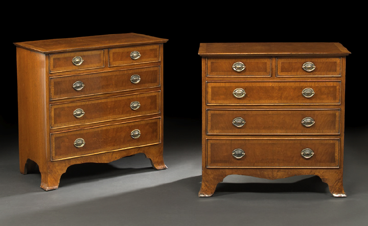 Pair of George III-Style Mahogany