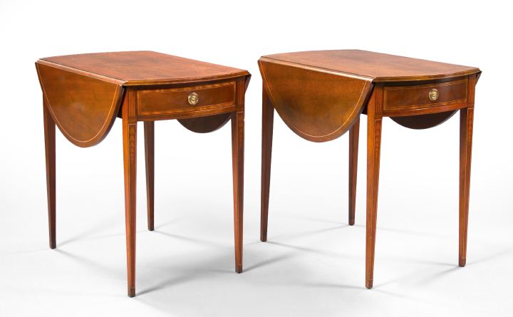 Pair of George III-Style Mahogany