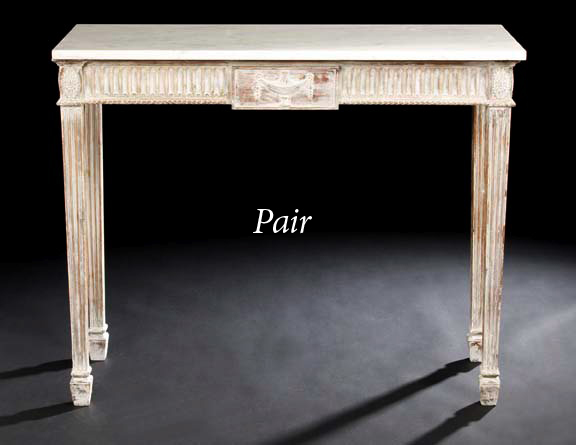 Pair of George III-Style Painted